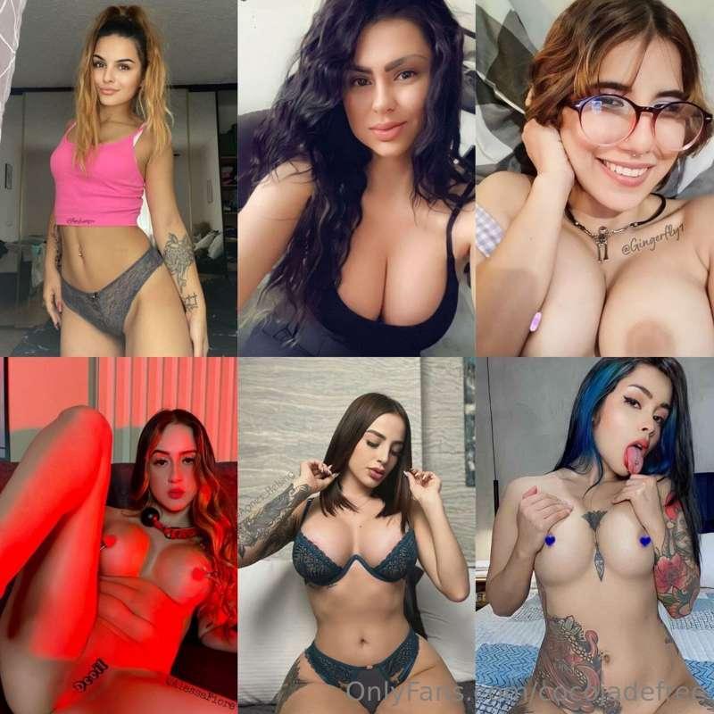 *🔥🥵 HORNY BABES 🥵🔥* 
🍌 @lindanew 🍌
💥 @savannahfawn 💥
🔥🥵 @GIN..