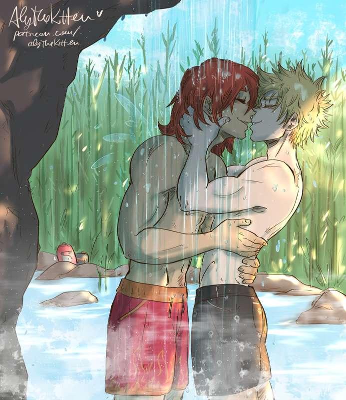 KiriBaku Month Day1_Vacation