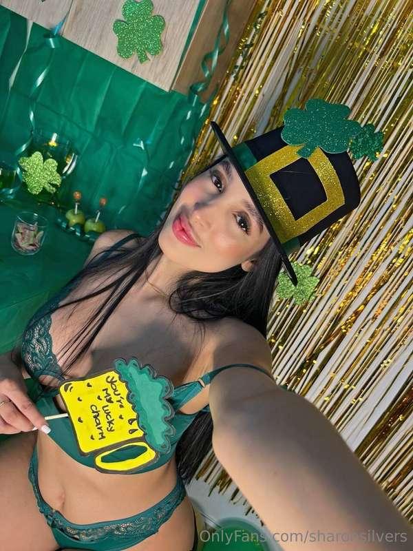 Channeling the luck of the Irish with every step I take, and..