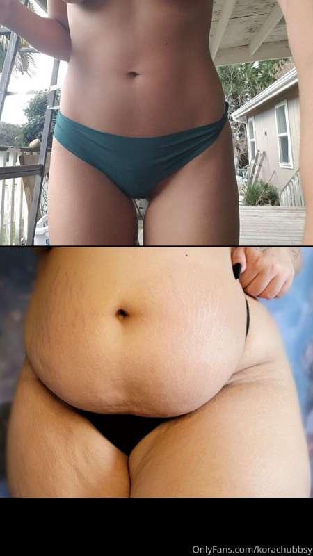 I'm not fat, I'm just cultivating mass 🙄
(2018 vs 2021)