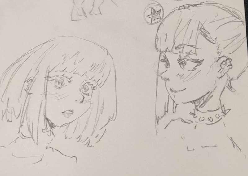 A bit of style study/face practice