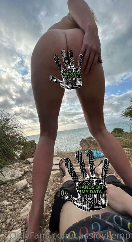 i really was wild the other day at the beach🤭🤭🤭 full set of ..