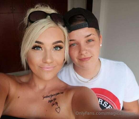 LESBIANS @studandfem 🔞TATTOOD LESBIAN STUD FUCKS SEXY BARBIE..