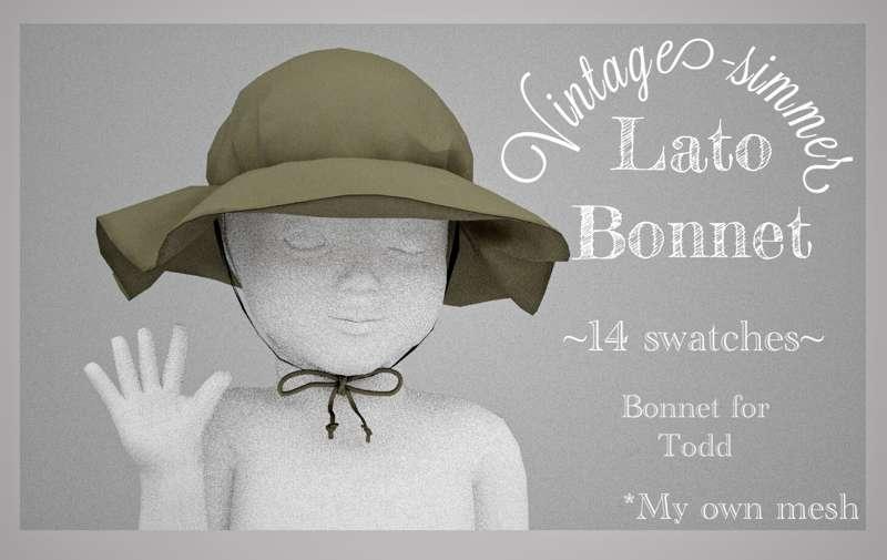 ˗ˏˋLato Bonnet ˎˊ˗