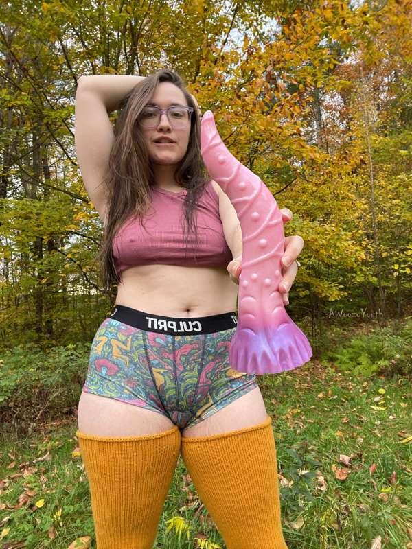 Are you going to unlock my first video with my new big tenta..