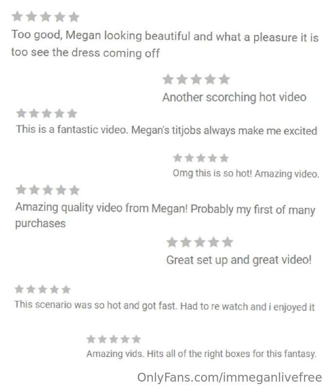 Some of your reviews after watching the exclusive videos ava..