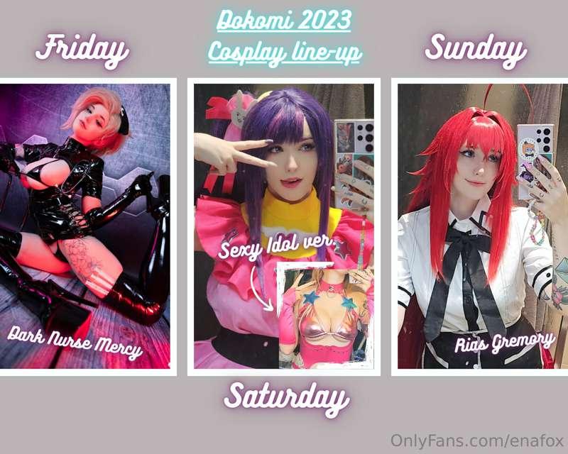 I'm super happy to announce that i'll be present at DOKOMI! ..