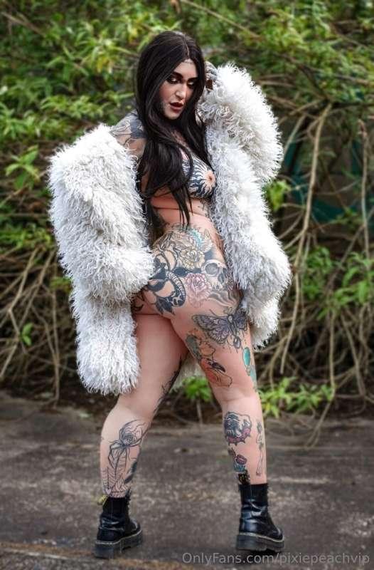 Fur coats and nothing else