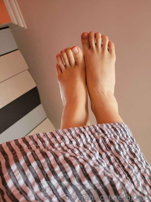 When My feet look like this, it's easy to know that the rest..