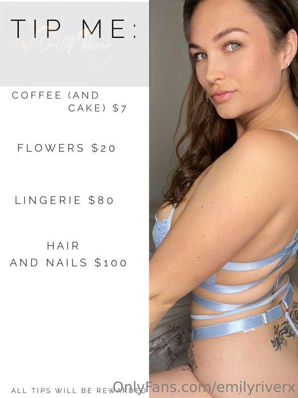 Just incase you fancied treating your fave gal 😜💋❤️
