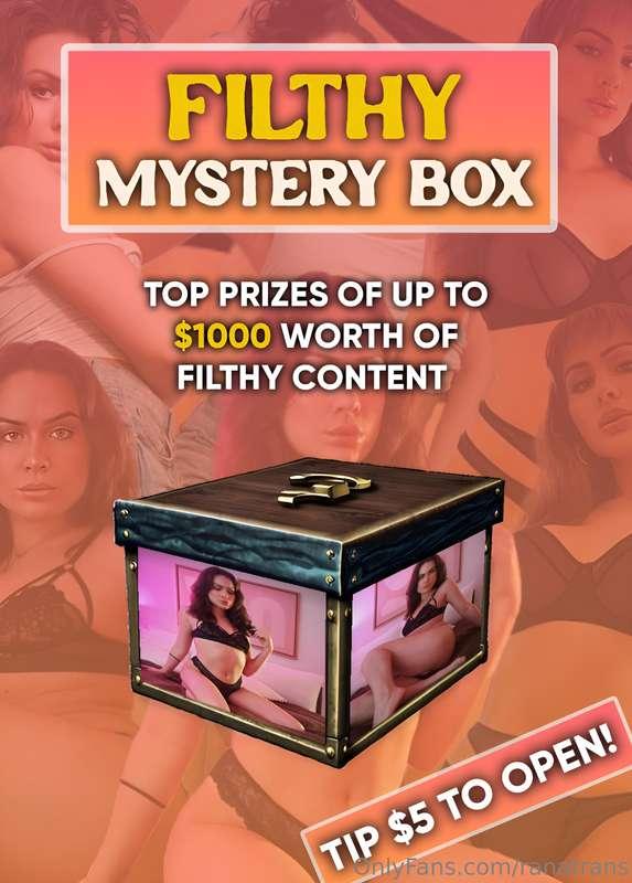 ***Filthy Mystery Box***Here's a box that holds a very speci..