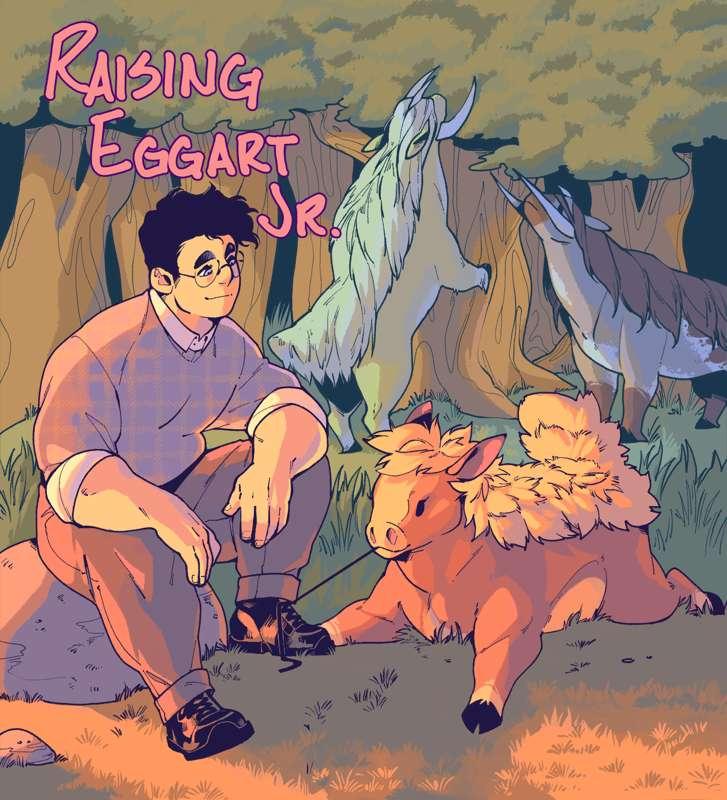 Raising Eggart Jr minicomic