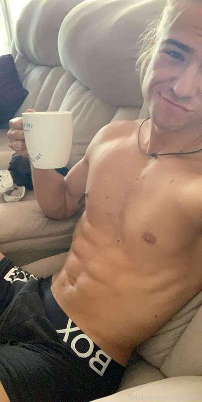 Morning coffee 👀