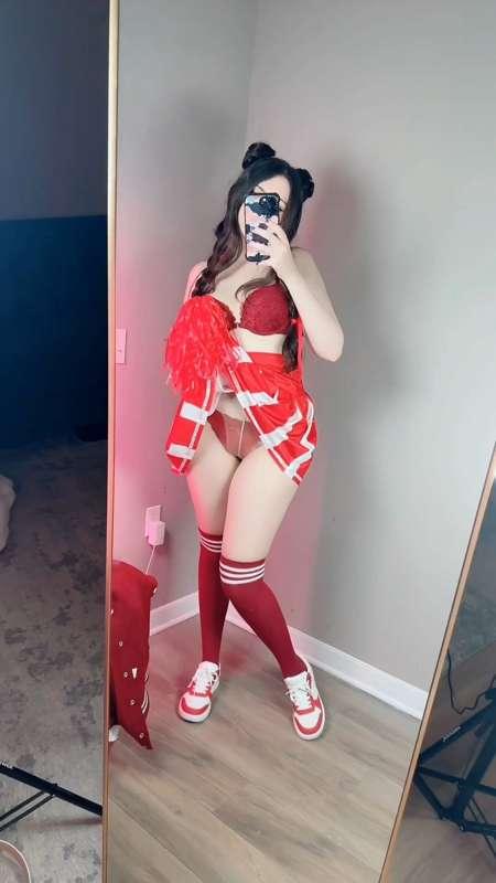 💝 Cheerleader Spicy Video Tease 💝📣