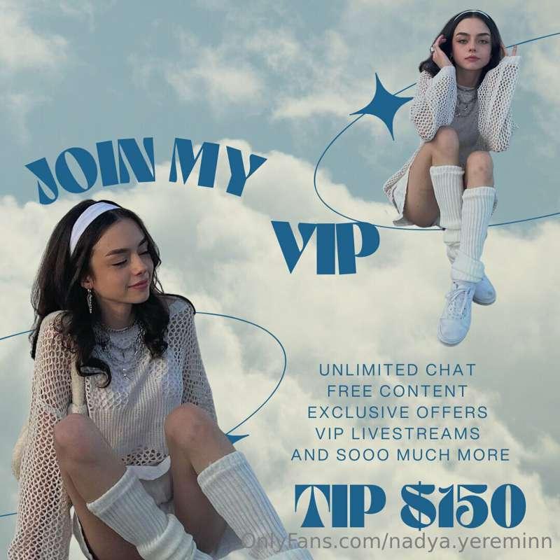 eeeep, excited to announce my vip club!! 

this is where you..