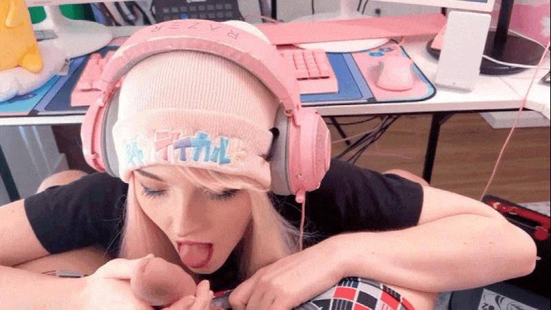 Lapping up cock like a dum loser slut 🥰💕