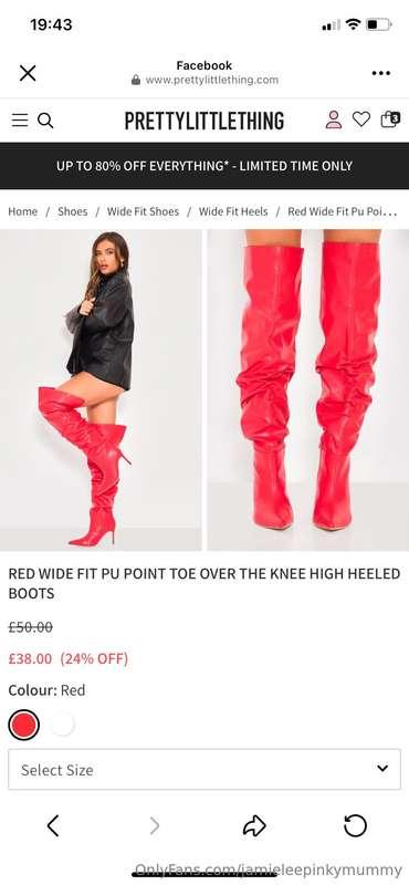 Anyone wanna get be these sexy boots??😍🎁🎄🎅