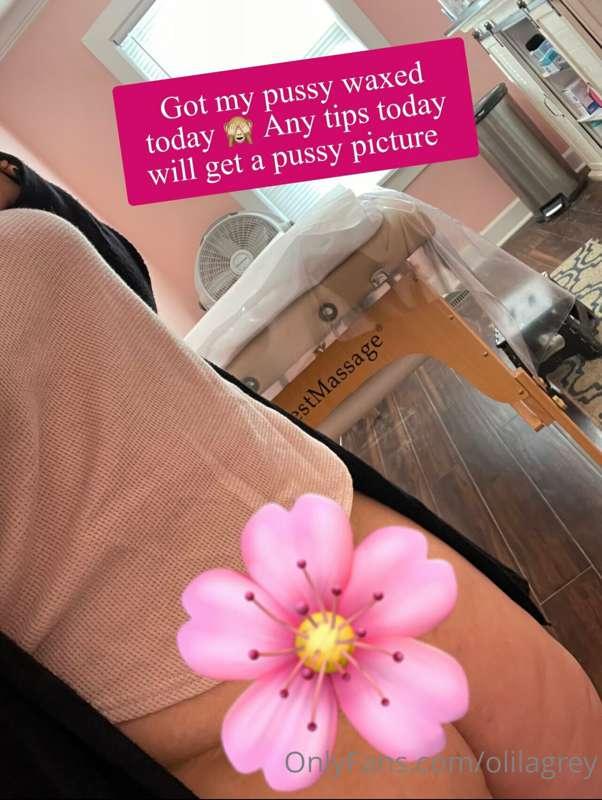 💦😈I can’t 😲 believe I got my first Brazilian wax today! That..