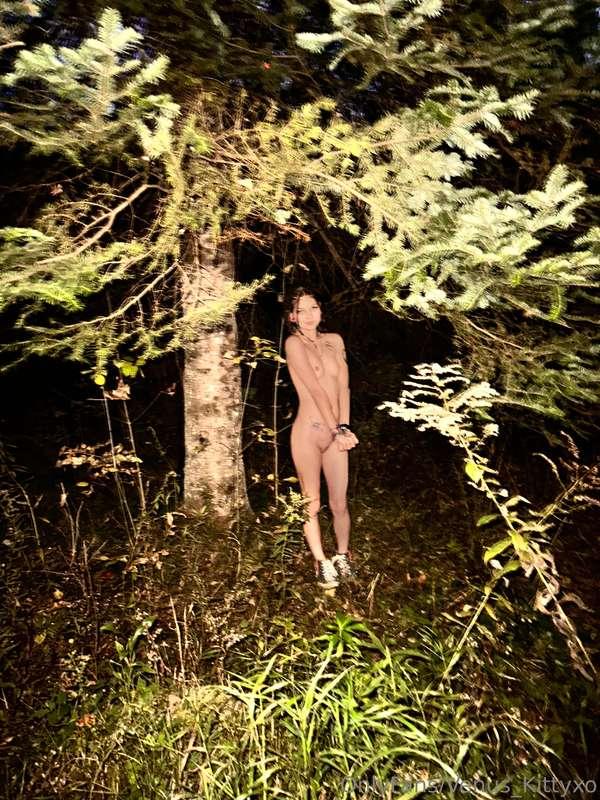 YOURE wañkimg in the forest and see this port lil nymph, wha..