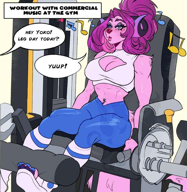 ⚽Workout Music⚽ | Mini comic