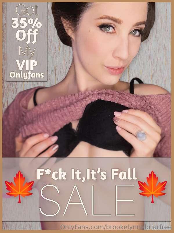 F*ck it, it's fall! Cozy up with my VIP Onlyfans and enjoy 3..