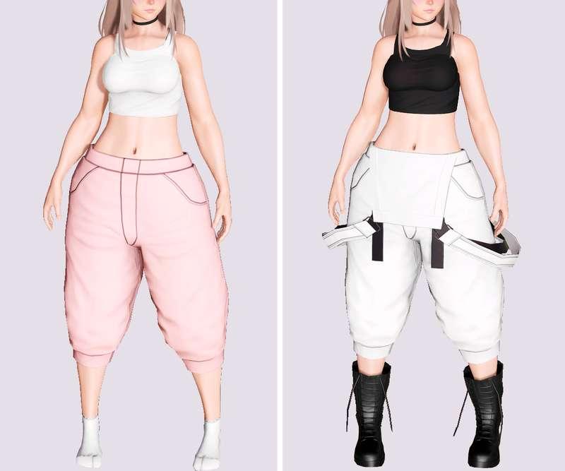 Baggy Pants + Revy's Top