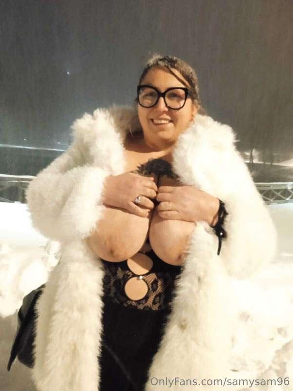 Neanche una bufera di neve mi ferma😜😜