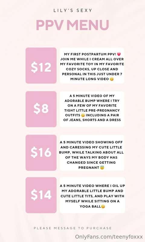 ♡ My Sexy PPV Menu ♡
Please message to purchase, or if you h..