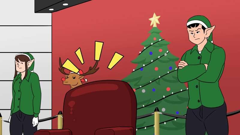 Xmas animation WIP