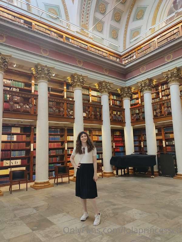 At the national library 📚