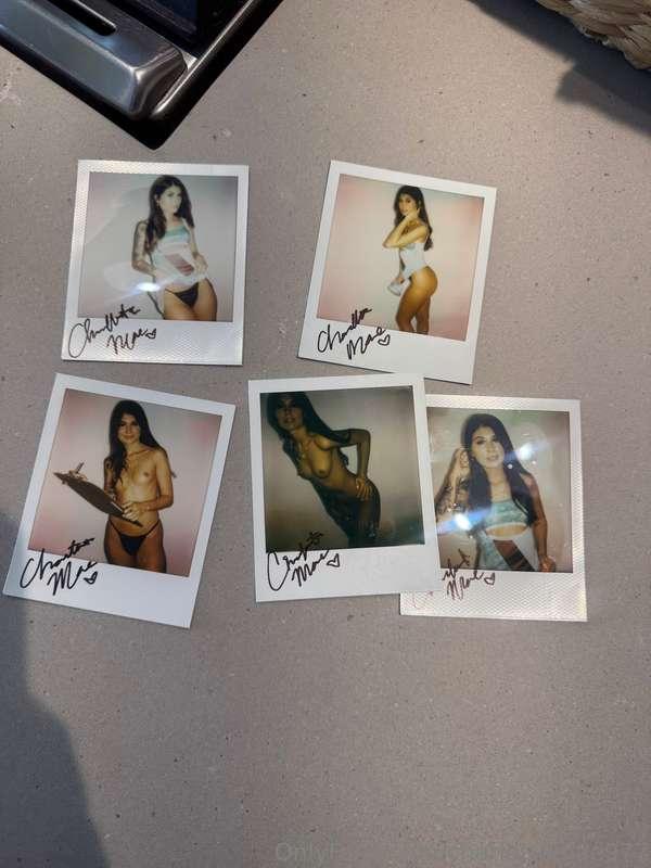 from these 5 polaroids, which one is your favorite?🤭