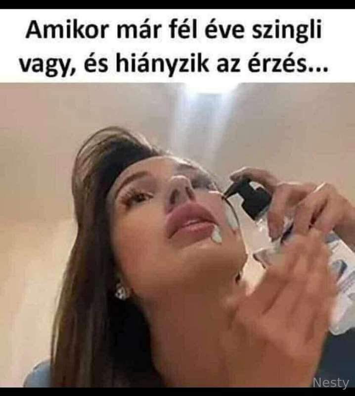 When you are still single for half a year and miss the feeli..