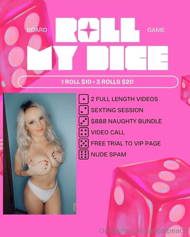 Roll the dice 😈