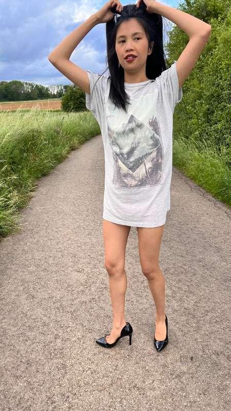 OMG, endlich wieder warm draußen!!! ☀️🔥Ich liebe es sooo seh..