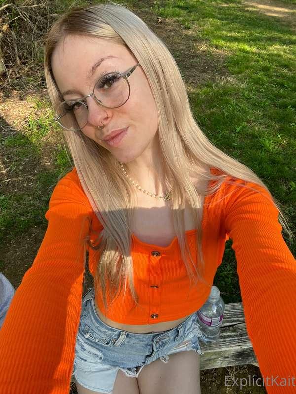 went out for a walk 🧡