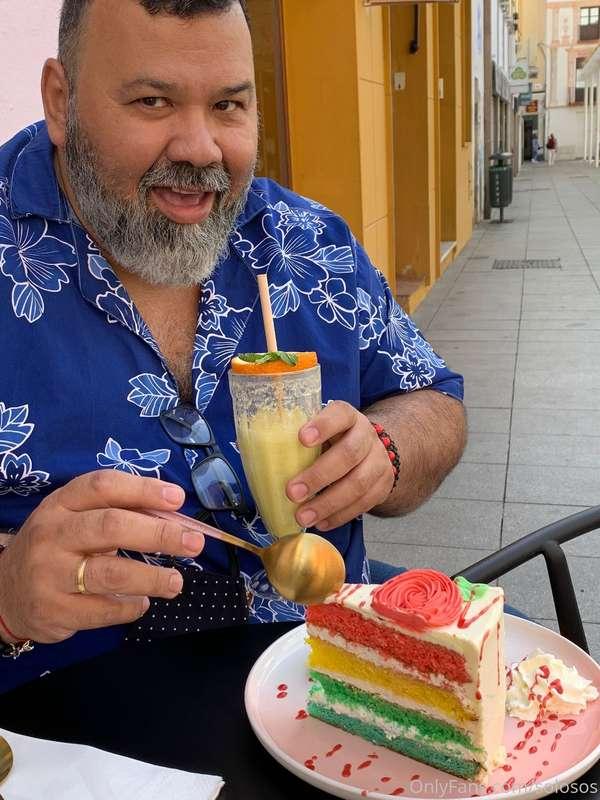 RAINBOW CAKE ENJOY IT