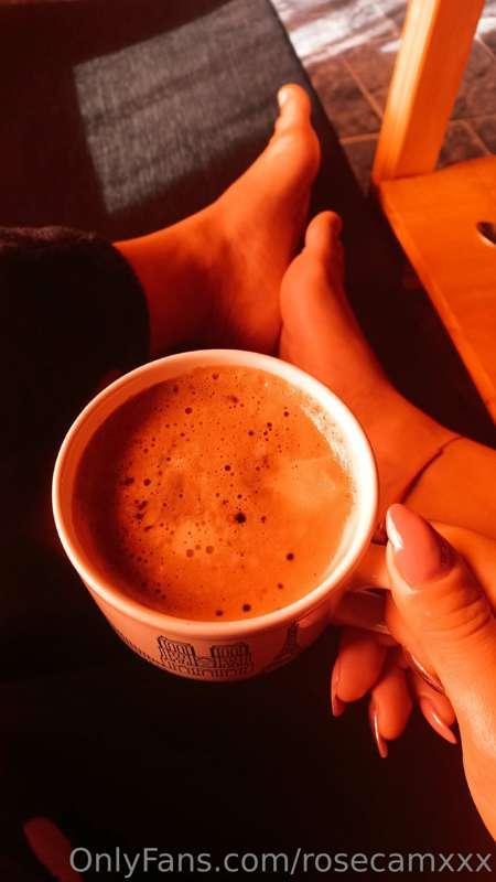 Nothing better than starting the day with a delicious coffee..