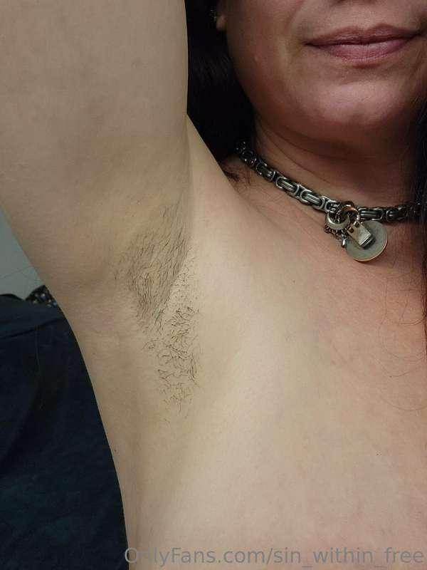For my armpit lovers! I have the most stubble I will ever ha..