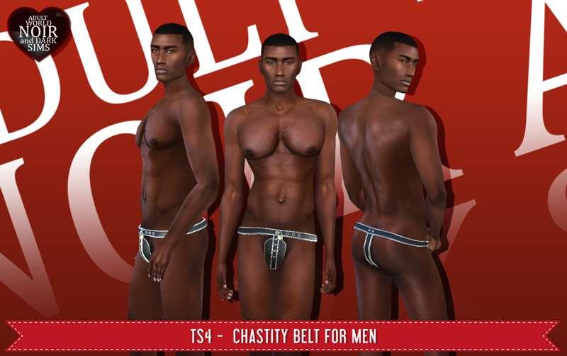 TS4 - Chastity Belt for Men [Early release]