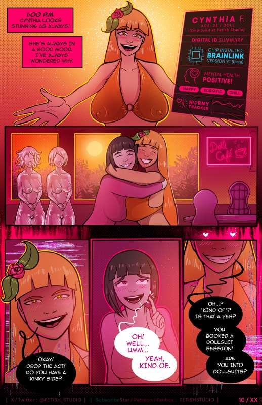UPDATE #3 | (PAGES 10-15) | DOLLSUIT EXPERIENCE COMIC