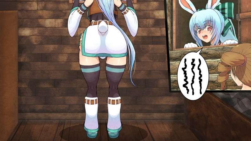 “Bunny girl Fee” Enema prank during conversation