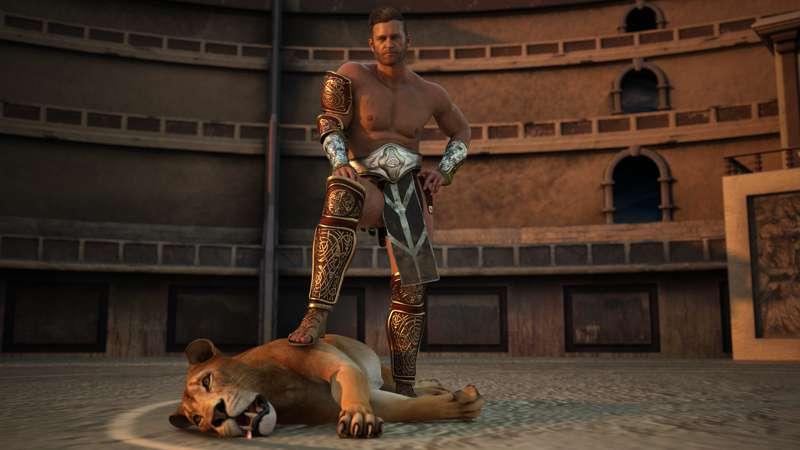 Gladiator Zilv WIP - Male