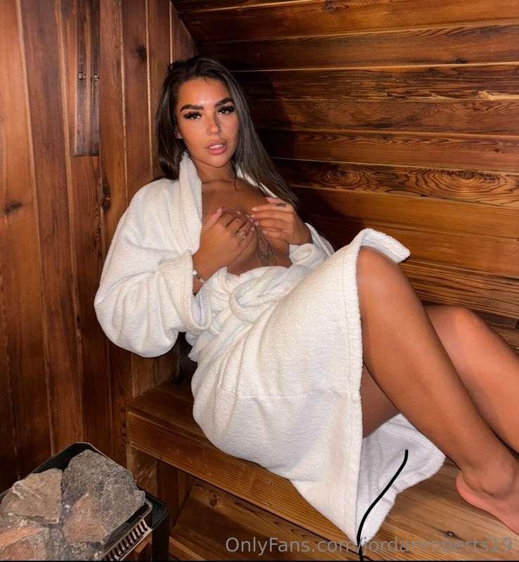 Have you seen seen my sauna video ??