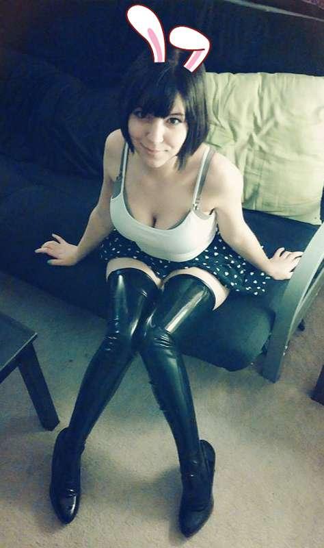 Bunny in...Latex?
