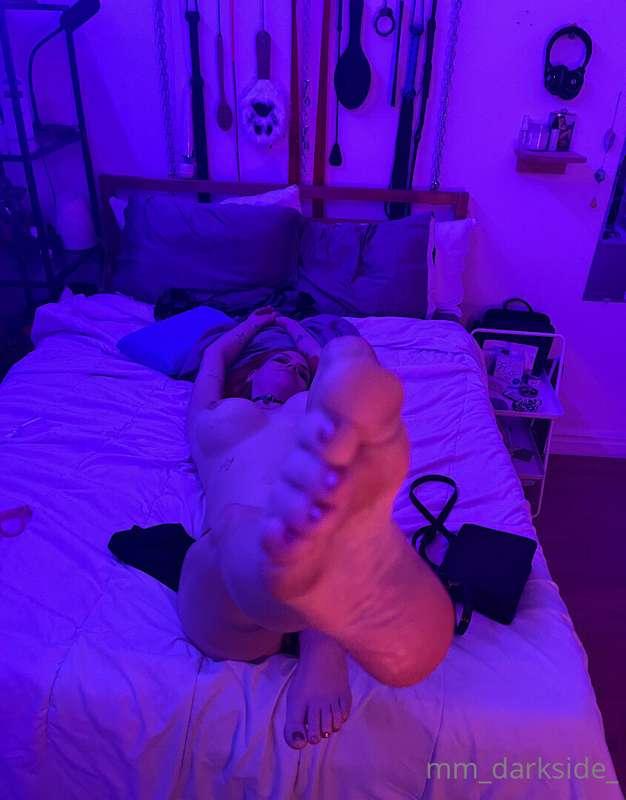 Any feet fans out there?? PS do you like my toy collection?