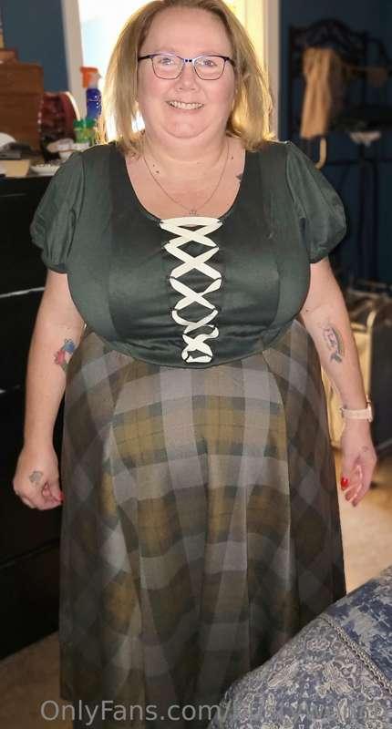 Got a new dress for Christmas. What do you think?