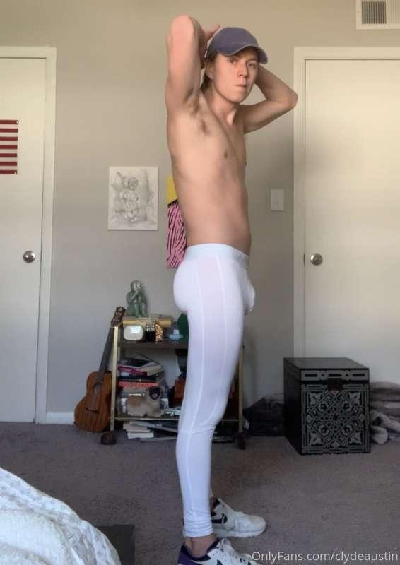 I’m thinking about going jogging in these... should I show y..