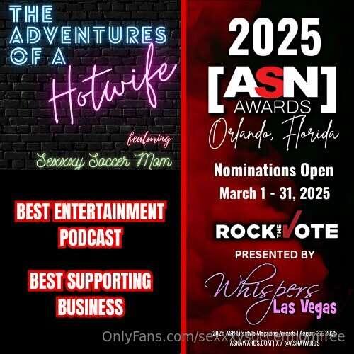 Hey everyone! It’s ASN Nomination time again! 🙌@hotsoccerdad..