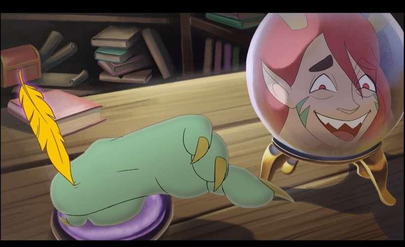 Damn Wizards! (Dragon Girl Animation! With Sound!)