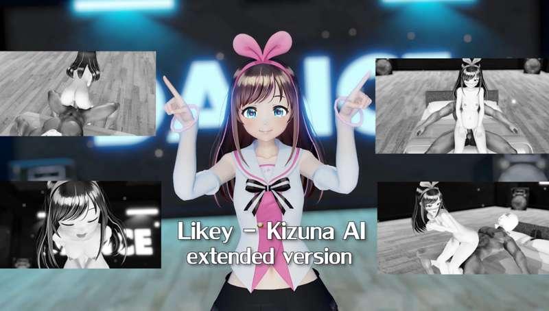 【Extended version】 Twice ◈ Likey - Kizuna AI + Sex motions